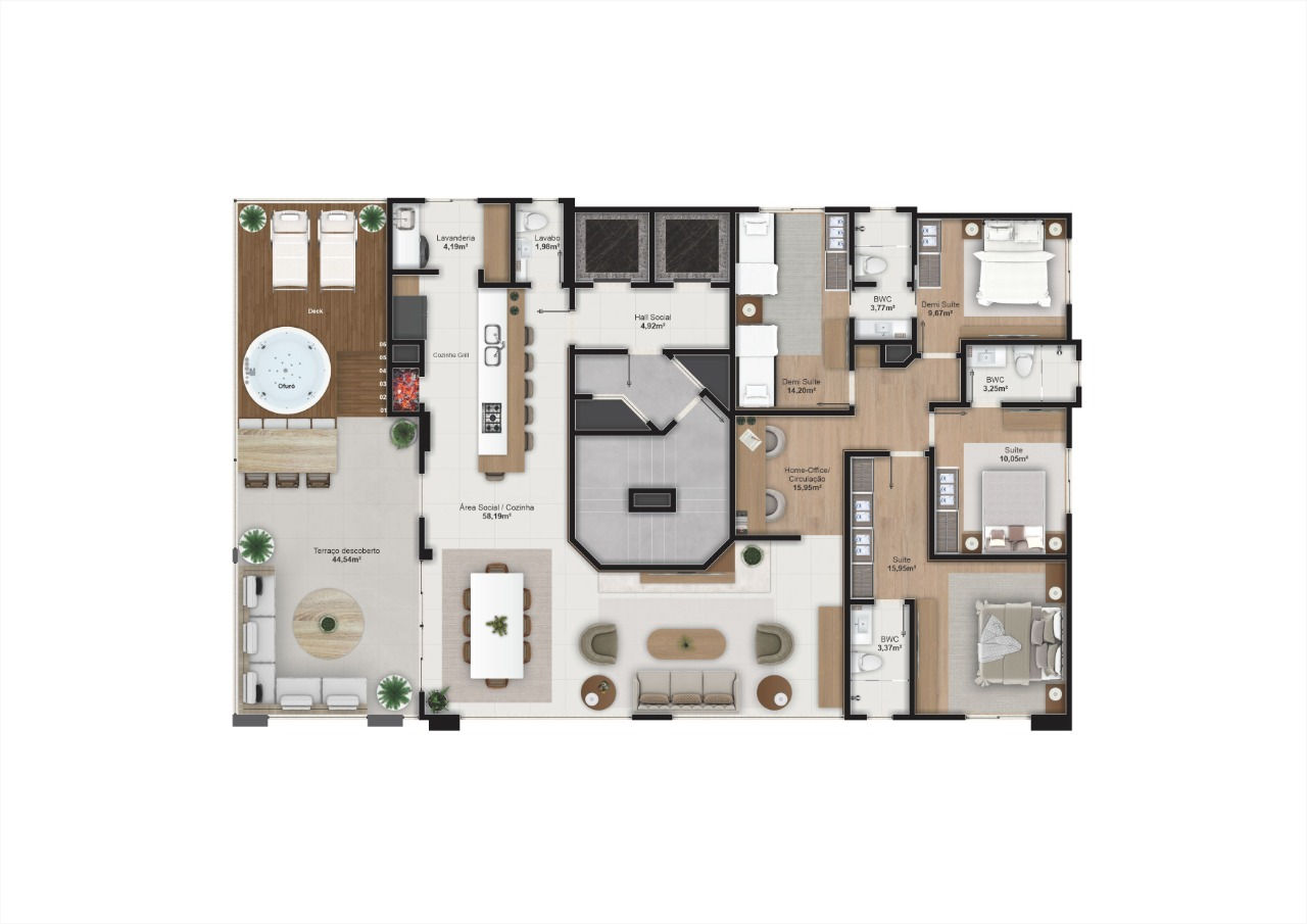 Apartamento no Ed. Punta Sal em Balneário Camboriú - foto 13