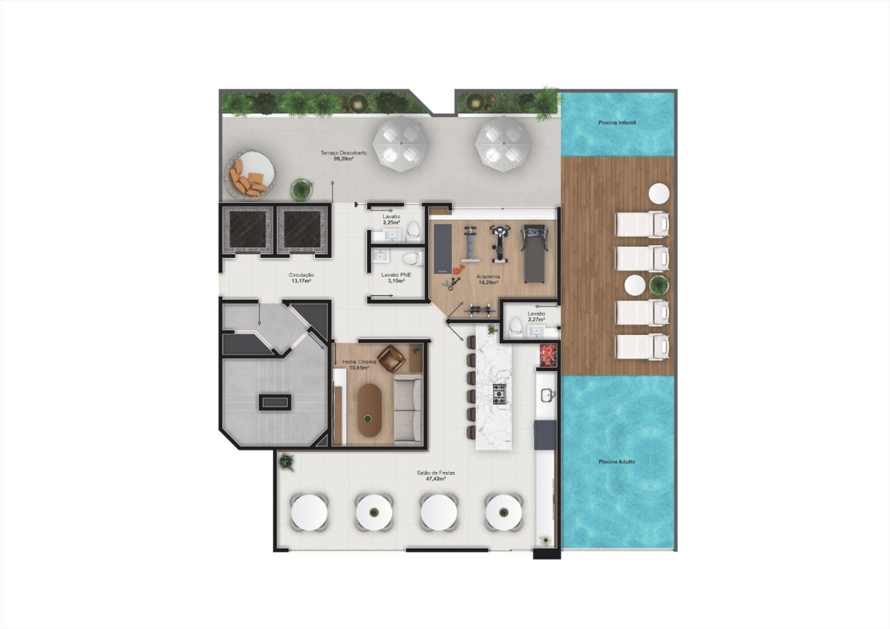 Apartamento no Ed. Punta Sal em Balneário Camboriú - foto 14